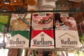 If you buy cigs here, there are pretty pictures on the package (yuck!)